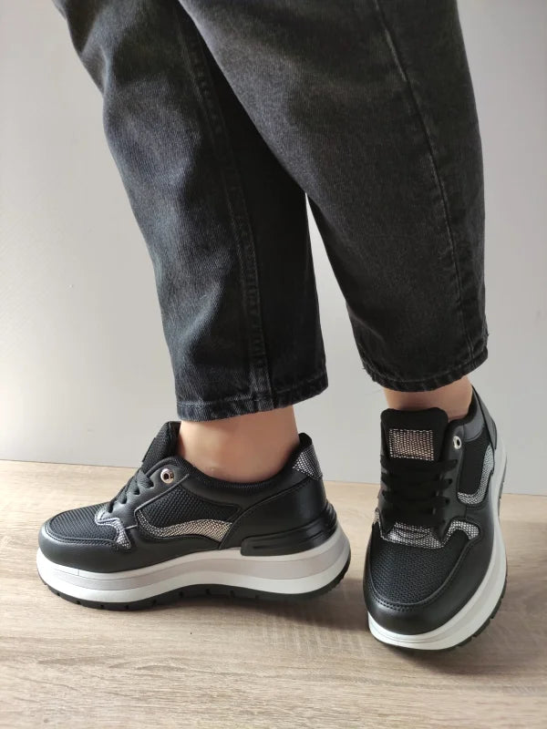 PANTOFI CASUAL DAMA JOMIX WSC250521-1 NEGRE - imagine 4