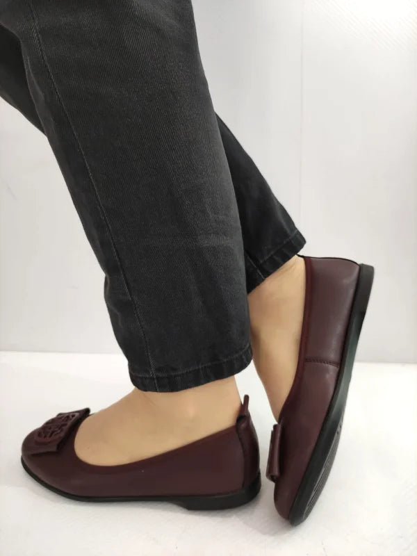 PANTOFI CASUAL DAMA KARISMA 40001B 23-N BORDO