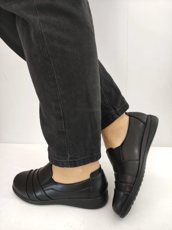 PANTOFI CASUAL DAMA KARISMA 40004B 01-N NEGRI - imagine 2