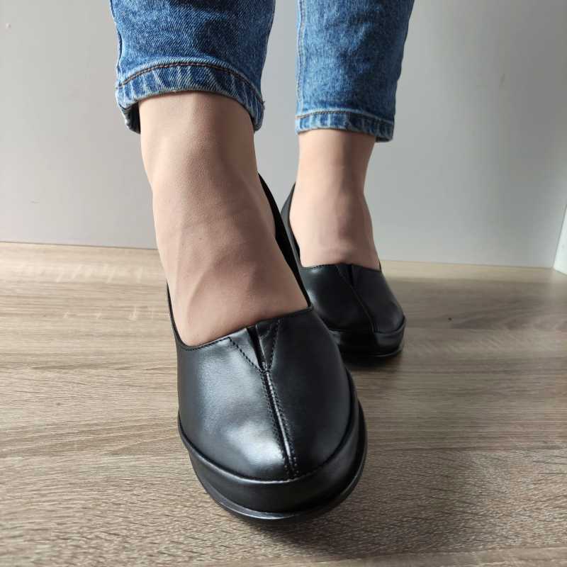 PANTOFI CASUAL DAMA NICOLIS 120409 NEGRI