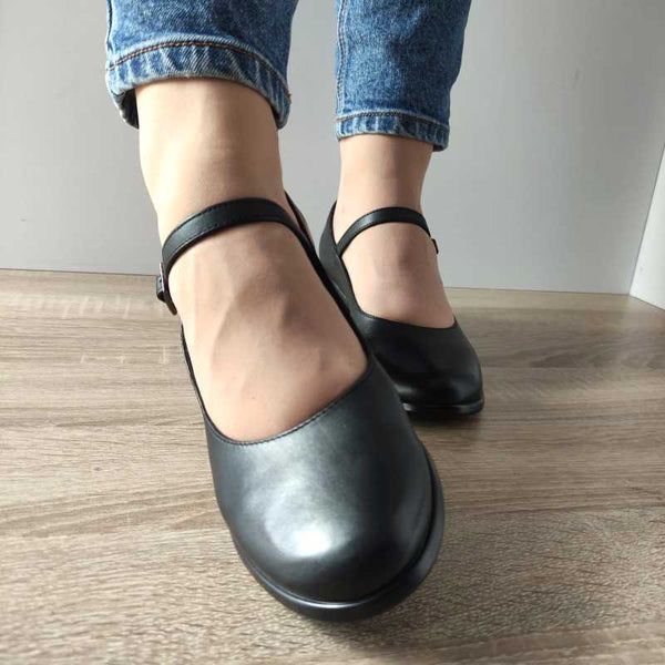 PANTOFI CASUAL DAMA NICOLIS 123425 NEGRI - imagine 5