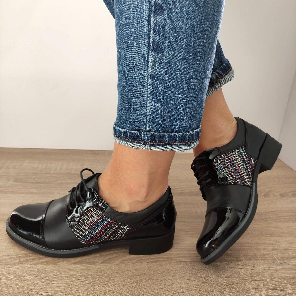 PANTOFI CASUAL DAMA NICOLIS 15637 - imagine 2