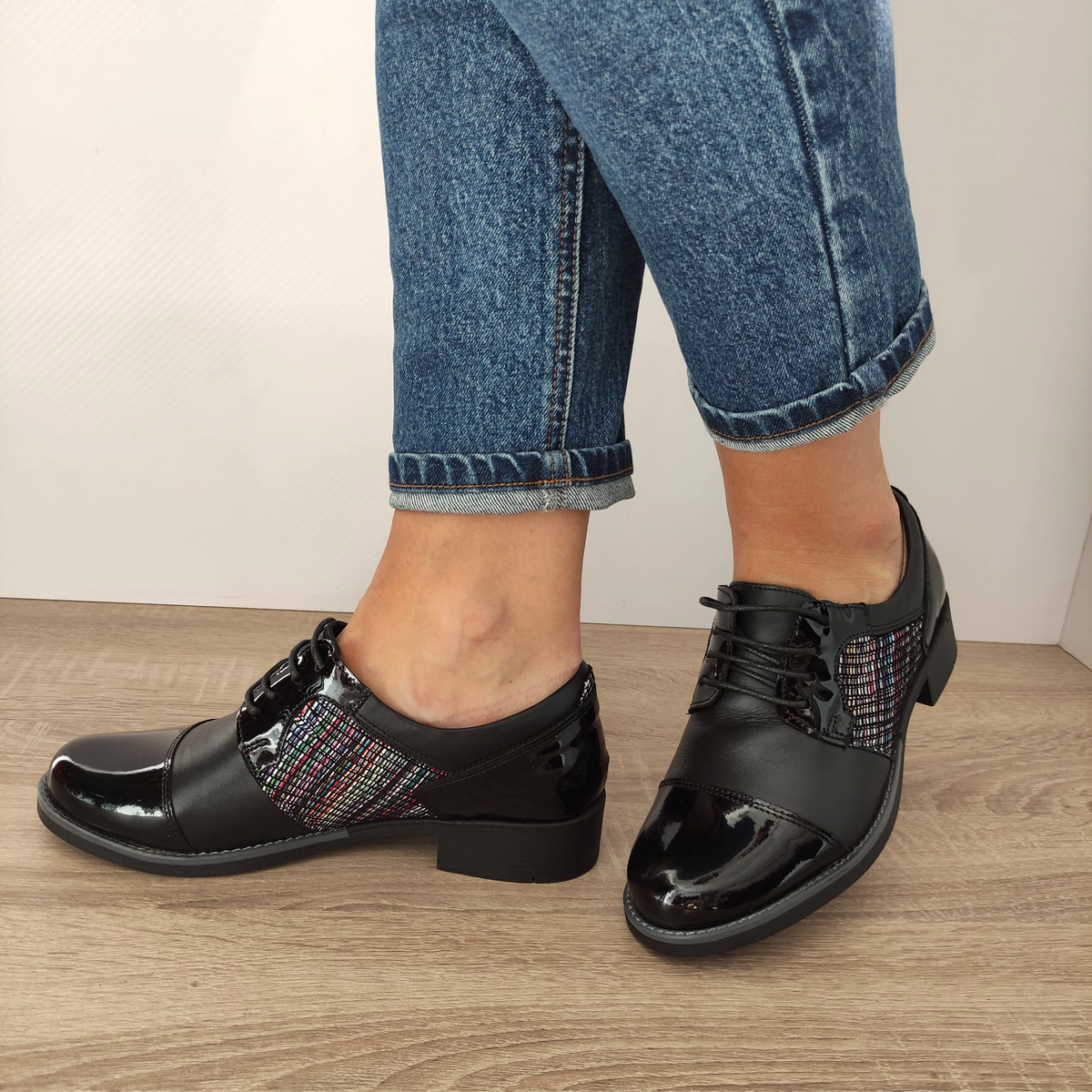 PANTOFI CASUAL DAMA NICOLIS 15637 - imagine 3