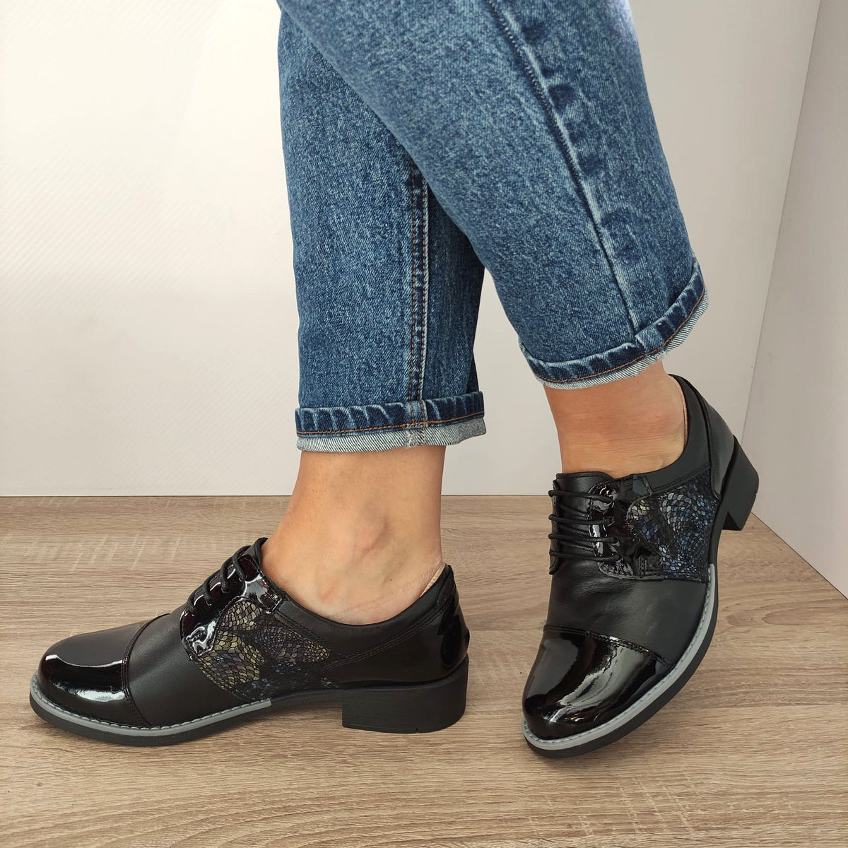 PANTOFI CASUAL DAMA NICOLIS 15637 - imagine 7