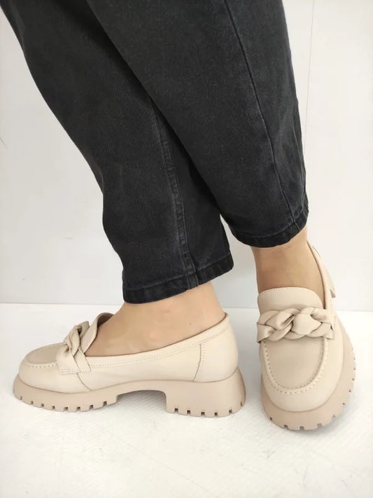 PANTOFI CASUAL DAMA PASS 140001A 03-N BEJ