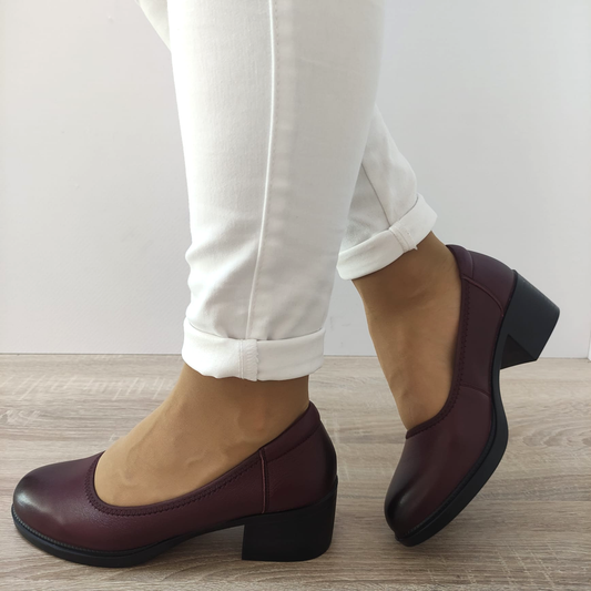 PANTOFI CASUAL DAMA PASS 430013C 23-N BORDO