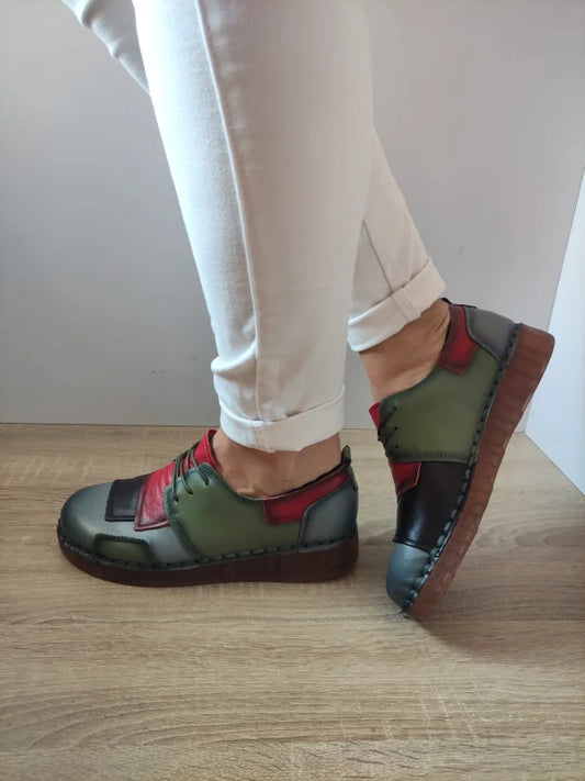 PANTOFI CASUAL DAMA PASS 470016B F4-N DENIM + COLOR