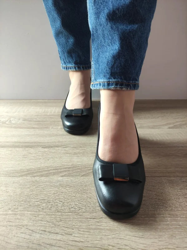 PANTOFI CASUAL DAMA PASS 970015A 01-N NEGRI - imagine 4
