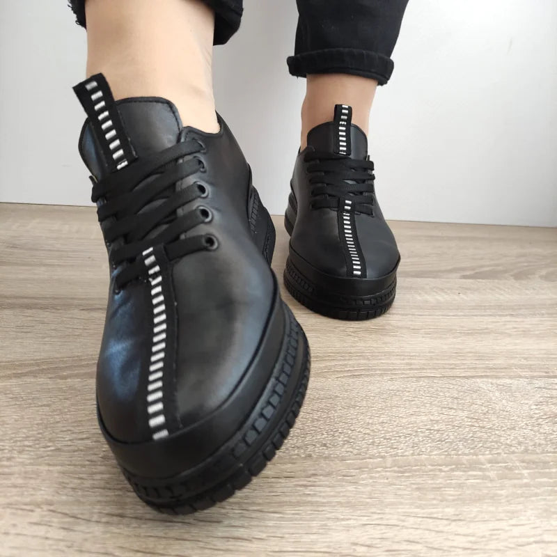 PANTOFI CASUAL DAMA PERLLA 1237 NEGRI - imagine 3