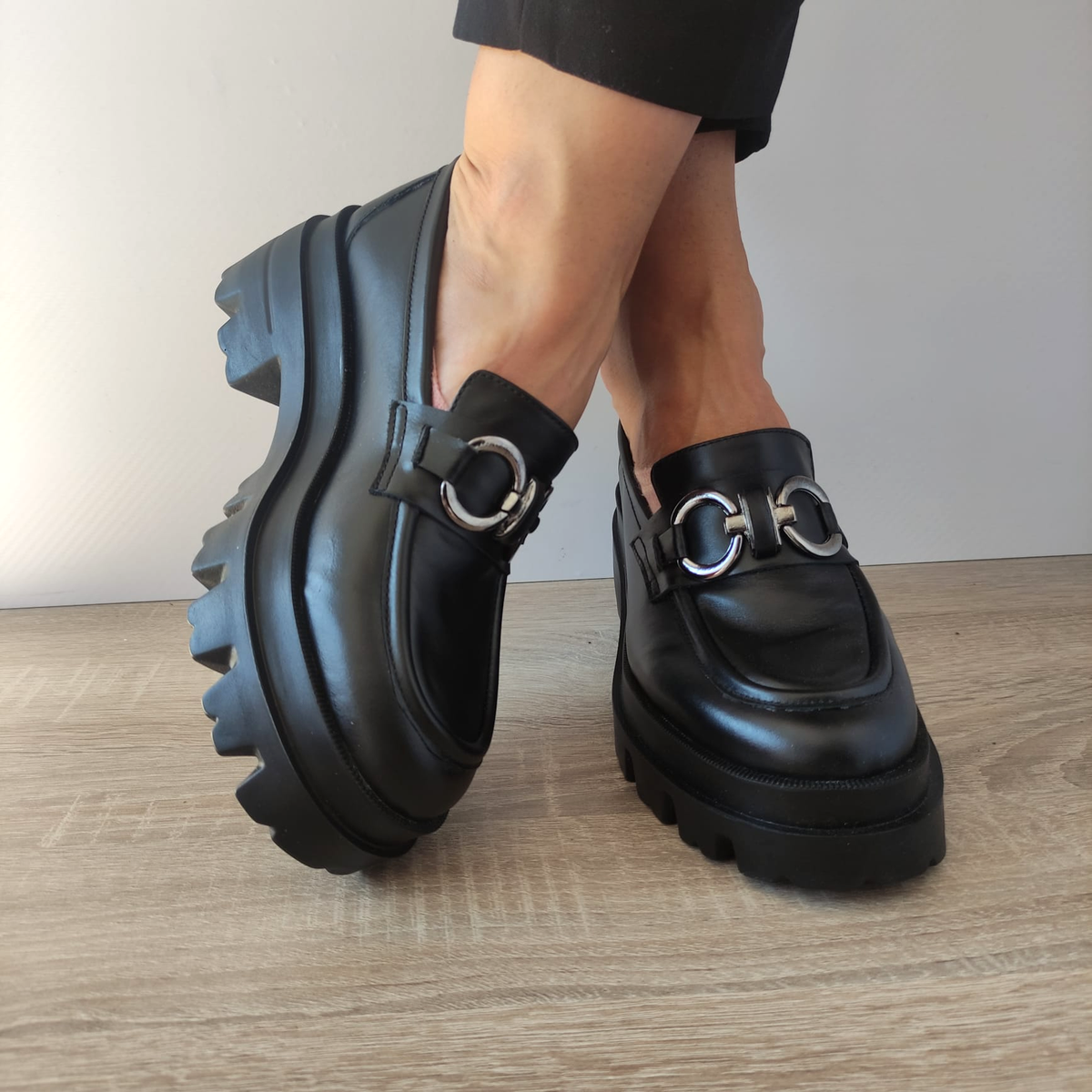 PANTOFI CASUAL DAMA PERLLA 1753-4 NEGRI - imagine 4