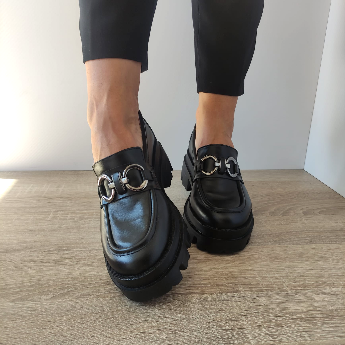 PANTOFI CASUAL DAMA PERLLA 1753-4 NEGRI