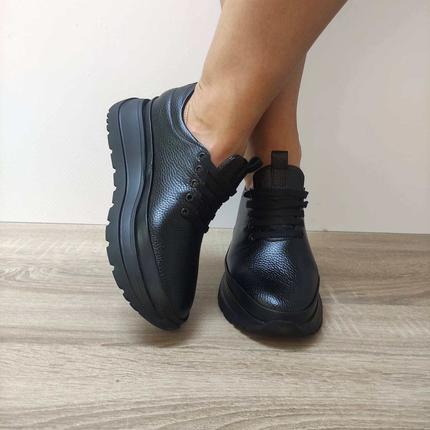 PANTOFI CASUAL DAMA PERLLA 2023-1 NEGRI - imagine 4