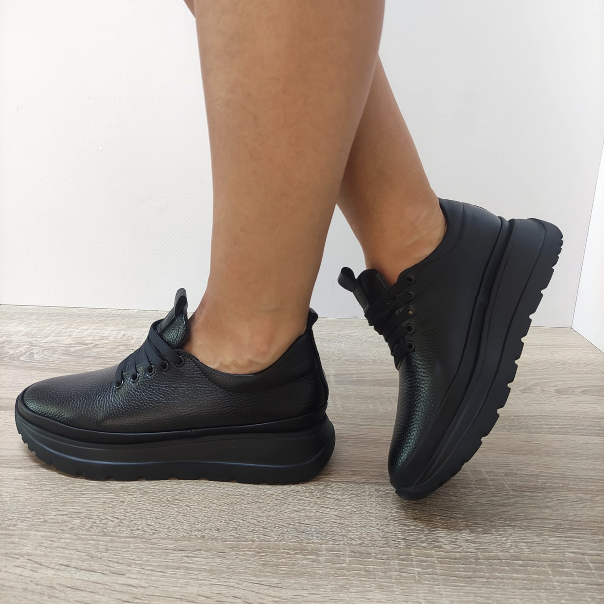 PANTOFI CASUAL DAMA PERLLA 2023-1 NEGRI - imagine 2
