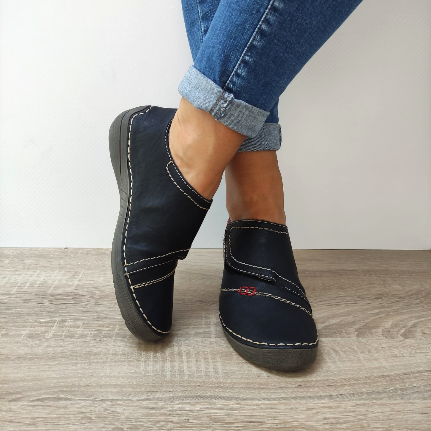 PANTOFI CASUAL DAMA RIEKER 52577-00 NEGRI
