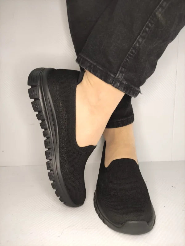 PANTOFI CASUAL DAMA SKECHERS 100697 BBK - imagine 3