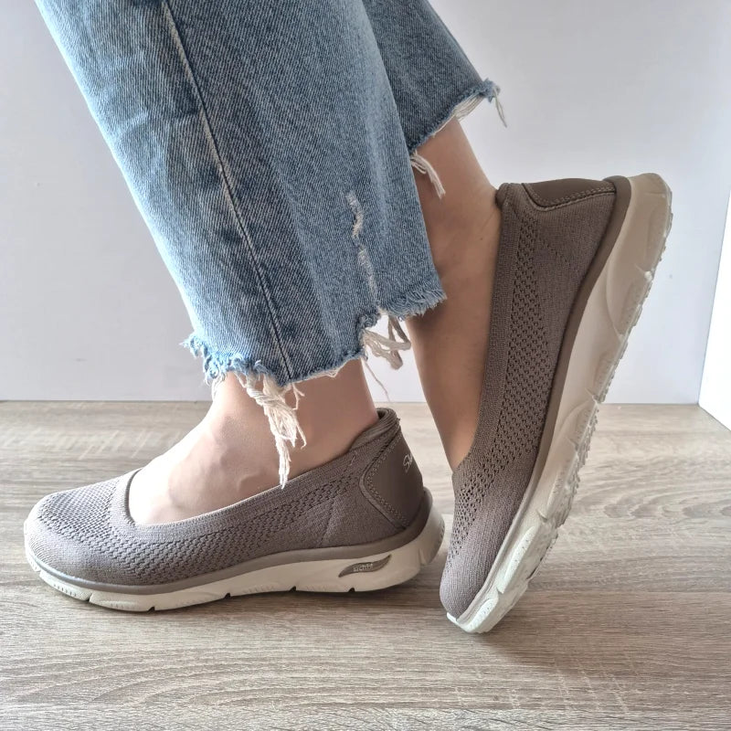 PANTOFI CASUAL DAMA SKECHERS 100729 DKTP - imagine 2