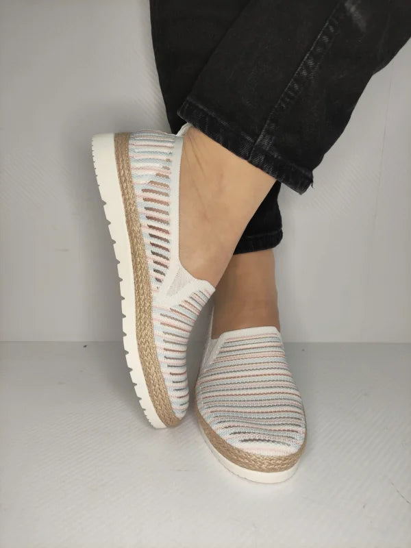 PANTOFI CASUAL DAMA SKECHERS 113980 WMLT - imagine 4