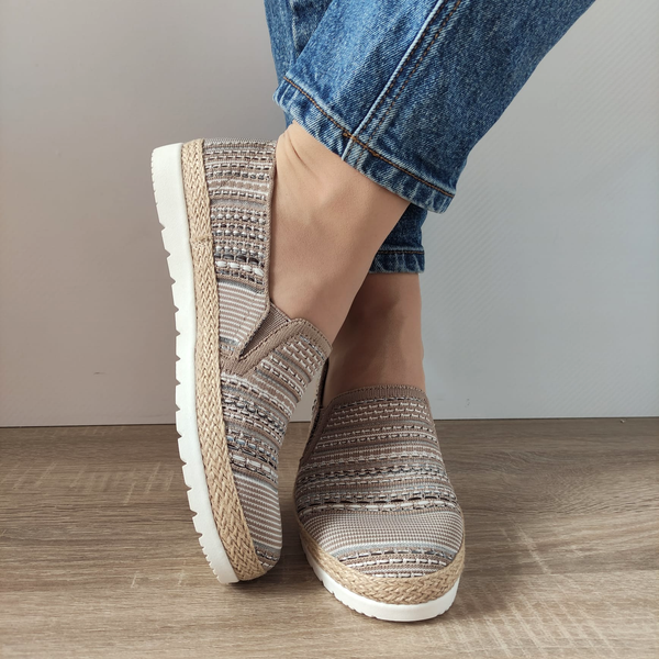 PANTOFI CASUAL DAMA SKECHERS 113982 TPMT - imagine 3