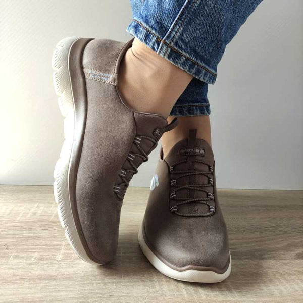 PANTOFI CASUAL DAMA SKECHERS 150254 BRN - imagine 5