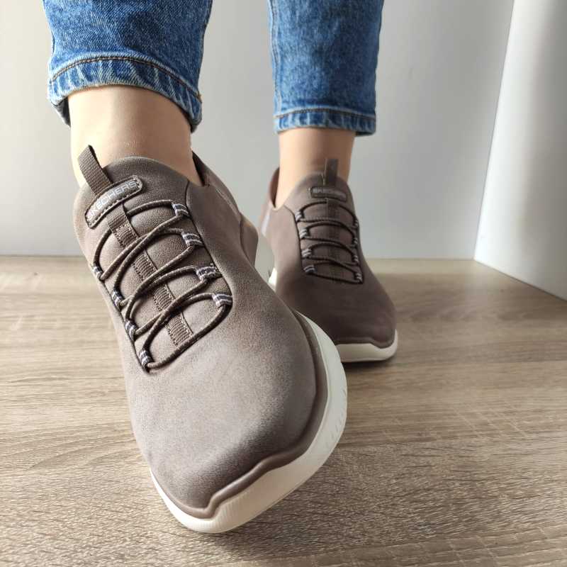 PANTOFI CASUAL DAMA SKECHERS 150254 BRN - imagine 4