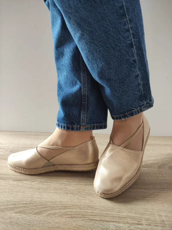 PANTOFI CASUAL DAMA TAMARIS 24620-44 CHAMPAGNE - imagine 2