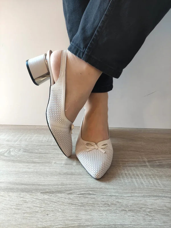 PANTOFI CASUAL DECUPATI DAMA DOGATI 049 563 BEJ