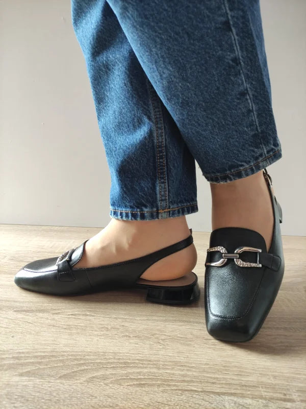 PANTOFI CASUAL DECUPATI DAMA CAPRICE 29400-44 NEGRI - imagine 2