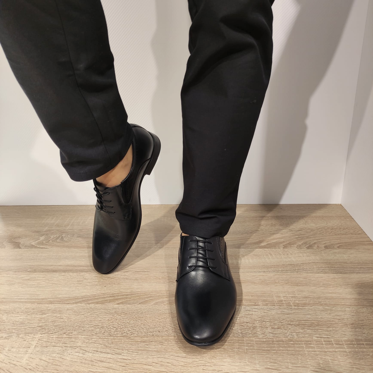 PANTOFI ELEGANTI BARBATI CATALI 530CR NEGRI - imagine 4