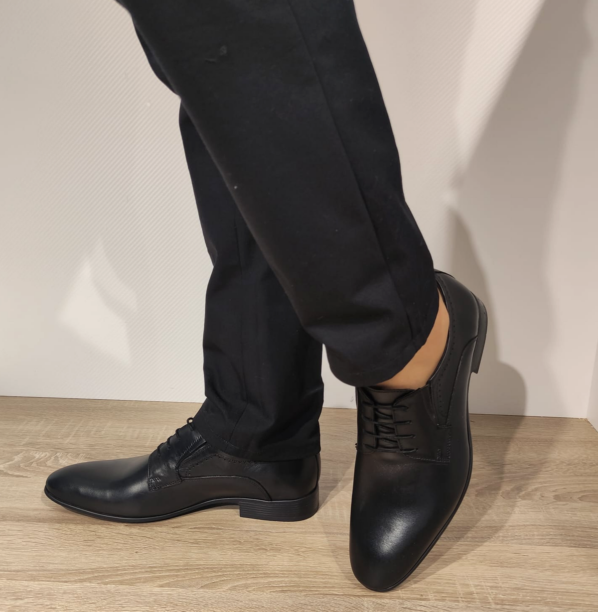 PANTOFI ELEGANTI BARBATI CATALI 530CR NEGRI - imagine 2