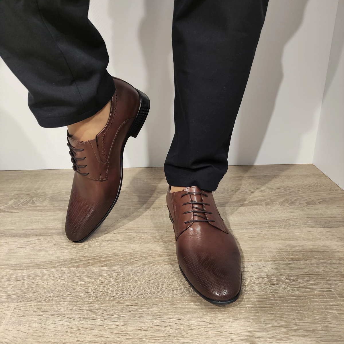 PANTOFI ELEGANTI BARBATI CATALI 530CRP MARO - imagine 3