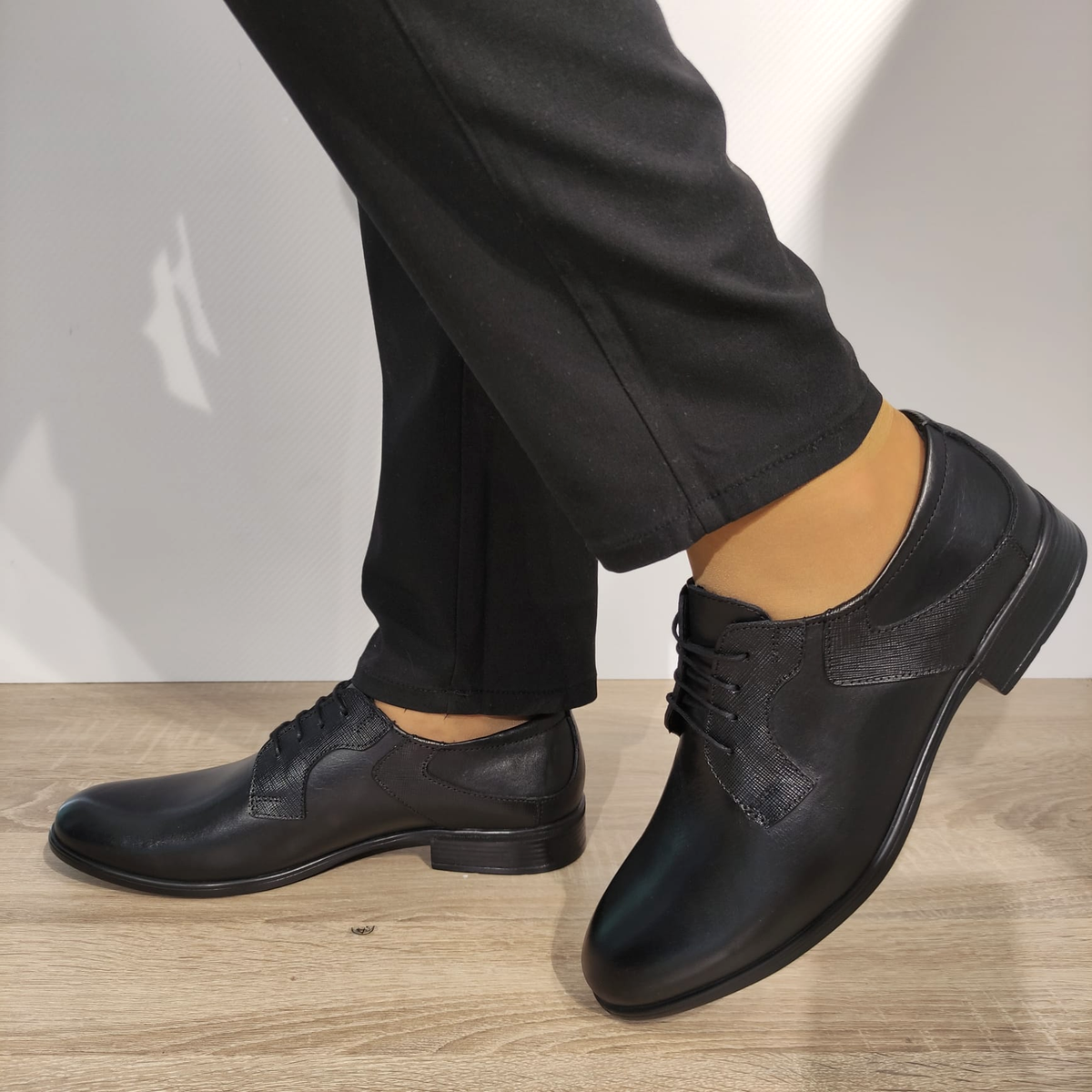 PANTOFI ELEGANTI BARBATI COBRA 239 NEGRI - imagine 2