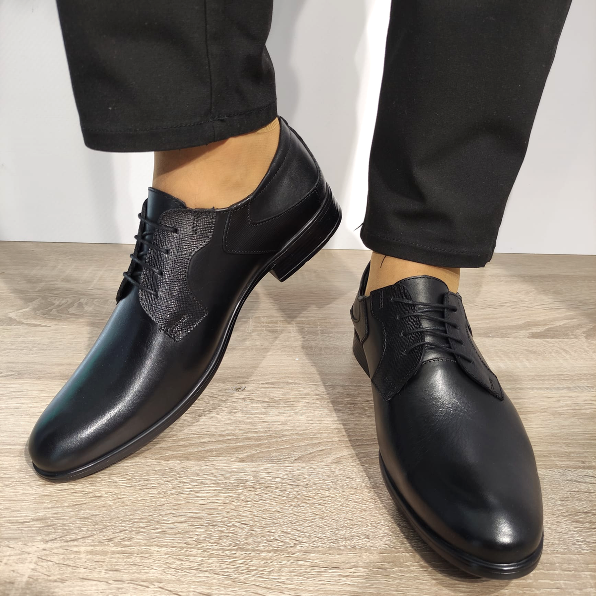 PANTOFI ELEGANTI BARBATI COBRA 239 NEGRI - imagine 3