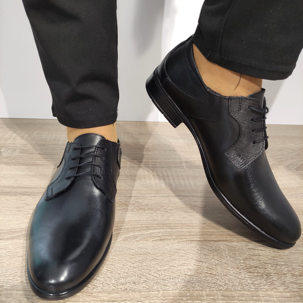 PANTOFI ELEGANTI BARBATI COBRA 239 NEGRI - imagine 4