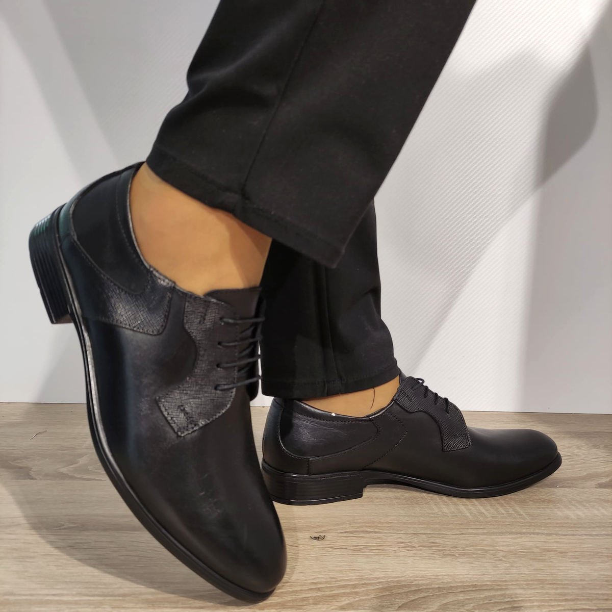 PANTOFI ELEGANTI BARBATI COBRA 239 NEGRI - imagine 5