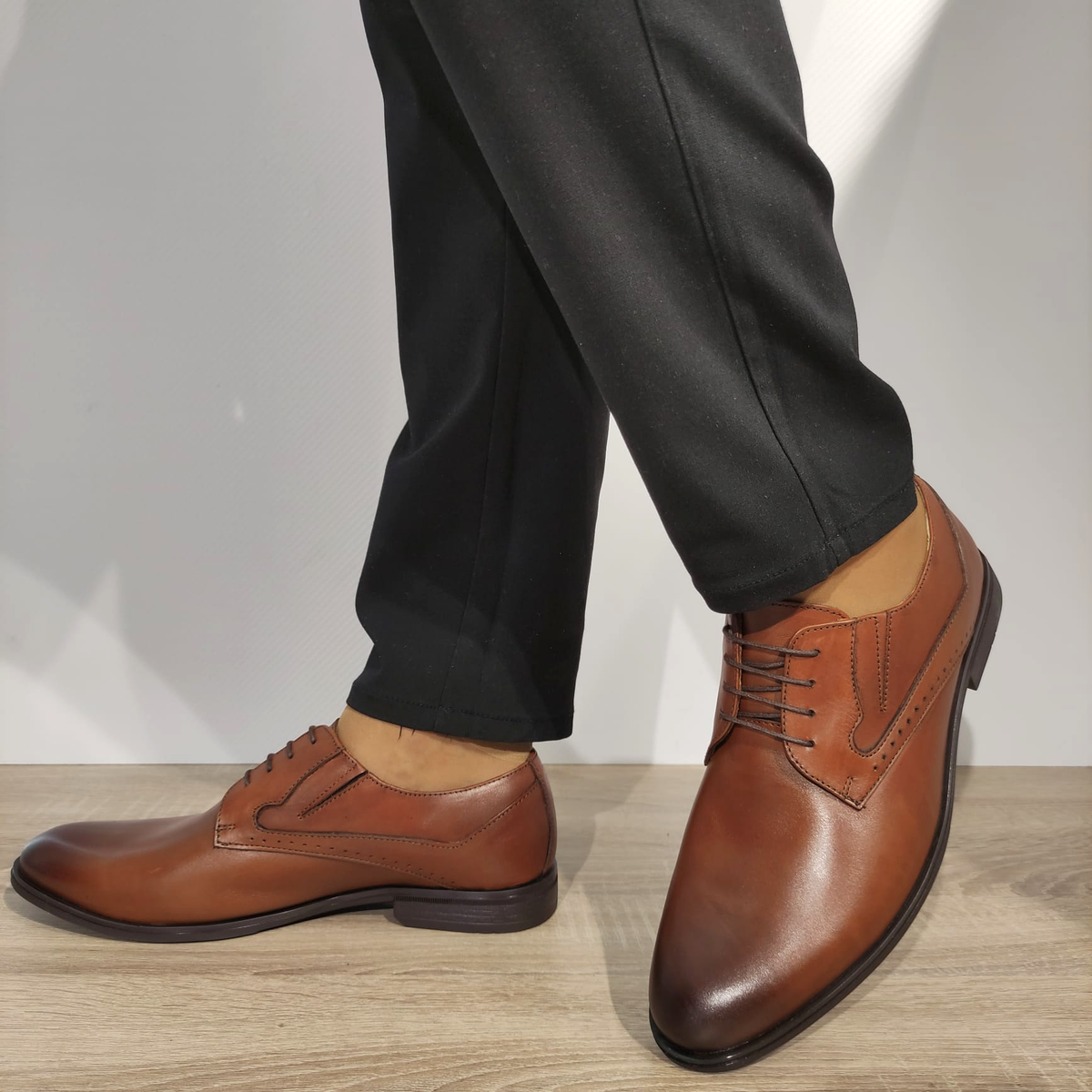 PANTOFI ELEGANTI BARBATI COBRA 276 MARO - imagine 2