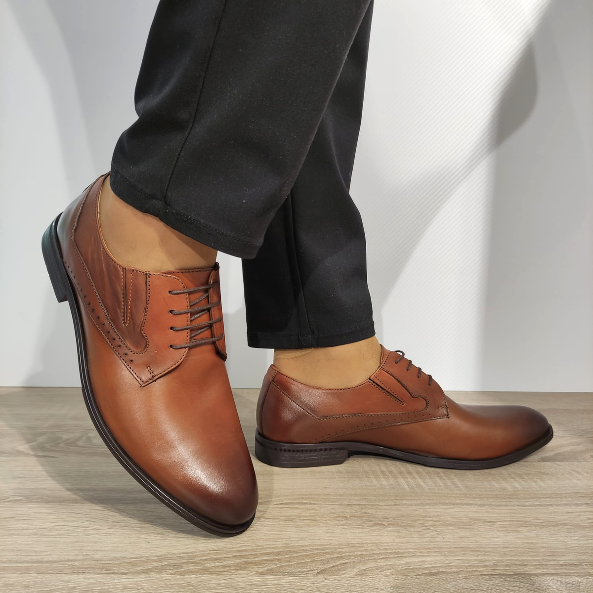 PANTOFI ELEGANTI BARBATI COBRA 276 MARO - imagine 5