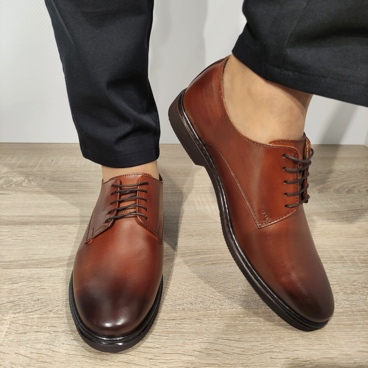 PANTOFI ELEGANTI BARBATI COBRA 277 MARO - imagine 3