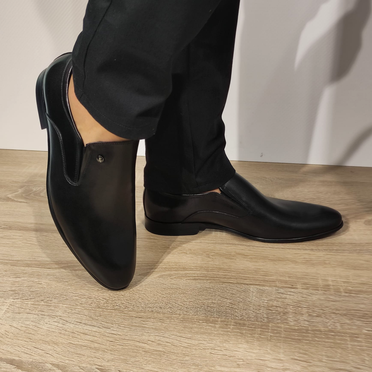 PANTOFI ELEGANTI BARBATI ELDEMAS 792-048 NEGRI - imagine 4
