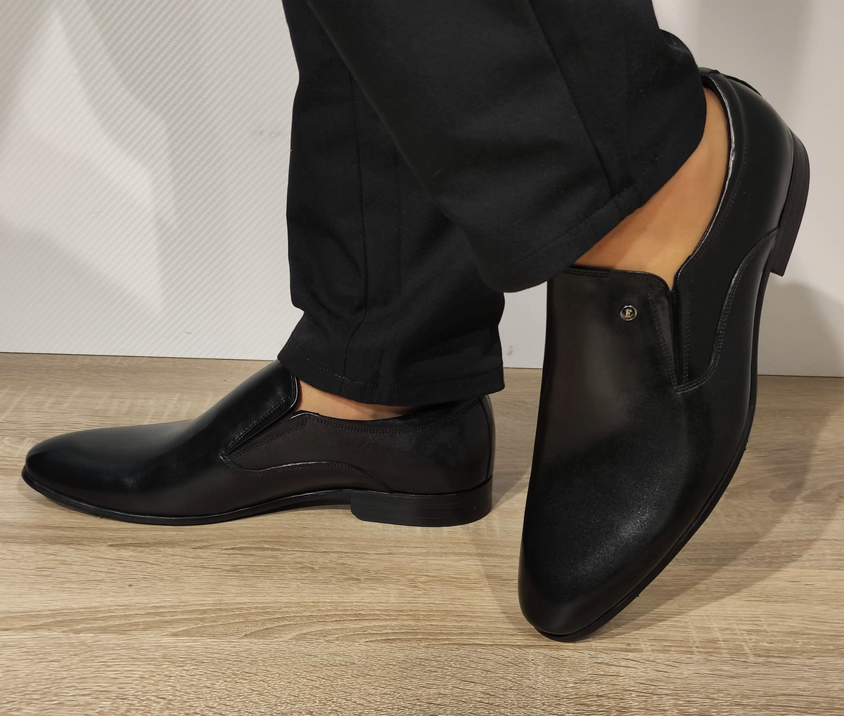 PANTOFI ELEGANTI BARBATI ELDEMAS 792-048 NEGRI - imagine 2