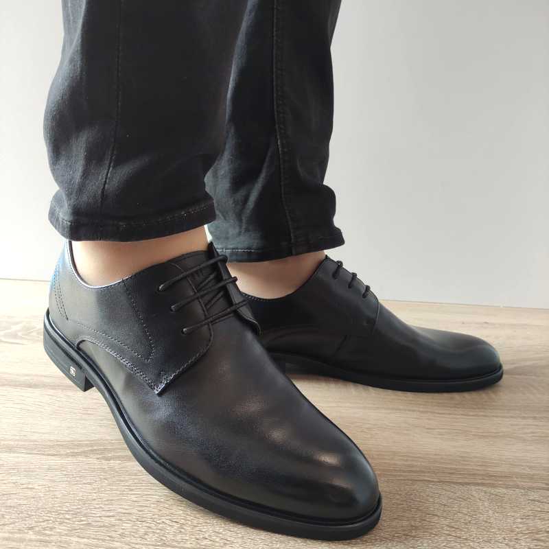 PANTOFI ELEGANTI BARBATI OTTER 620006A 0-N NEGRI - imagine 3