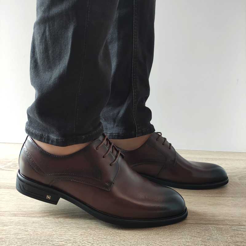 PANTOFI ELEGANTI BARBATI OTTER 620006B 02-N MARO - imagine 2