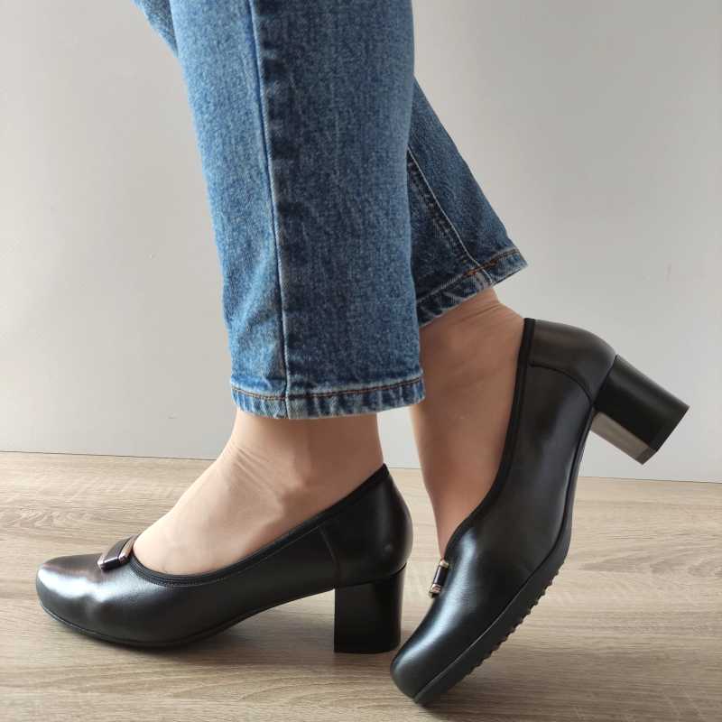 PANTOFI ELEGANTI DAMA AGA 9717.2198 NEGRI - imagine 2