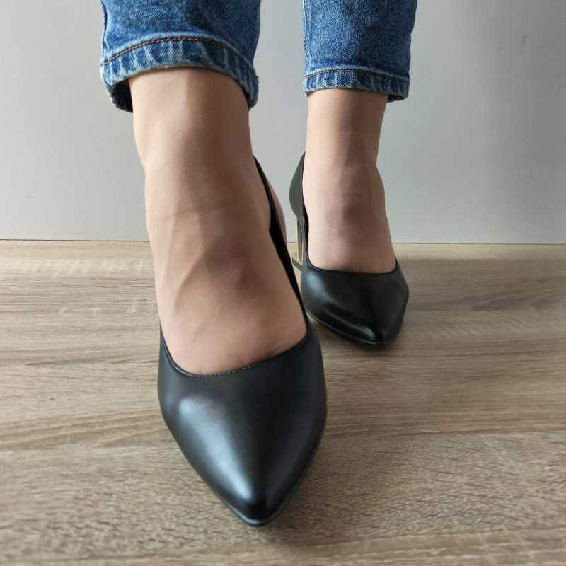 PANTOFI ELEGANTI DAMA AGA E1506 2198 NEGRI - imagine 4