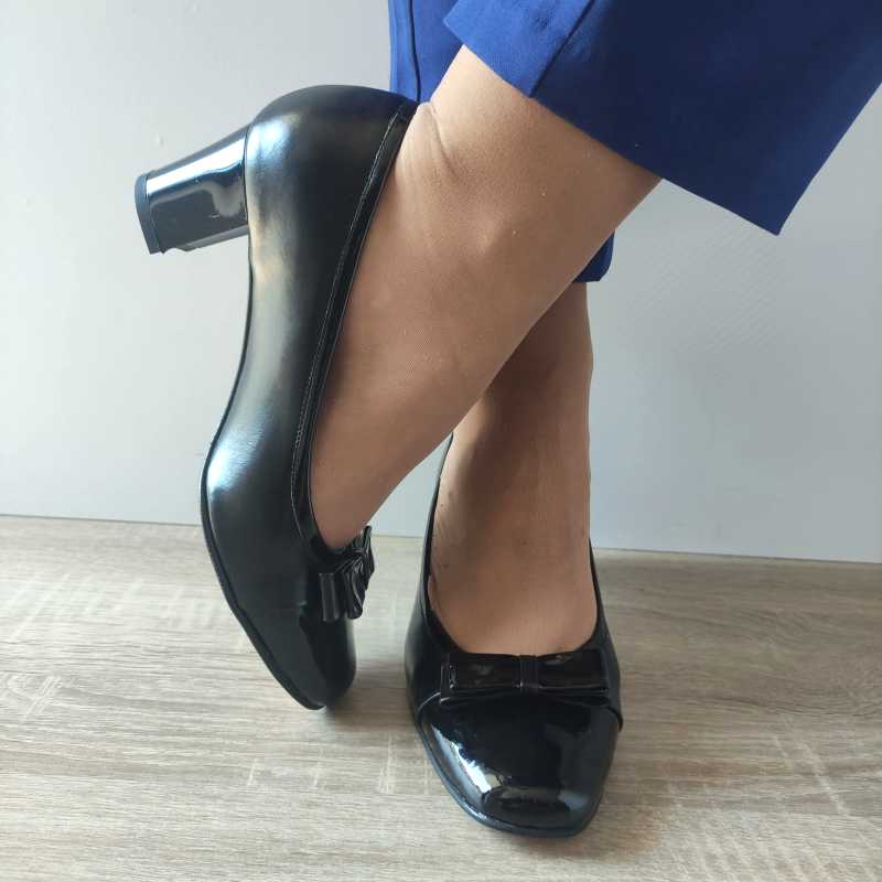 PANTOFI ELEGANTI DAMA ANTONIO 10337 NEGRI - imagine 4
