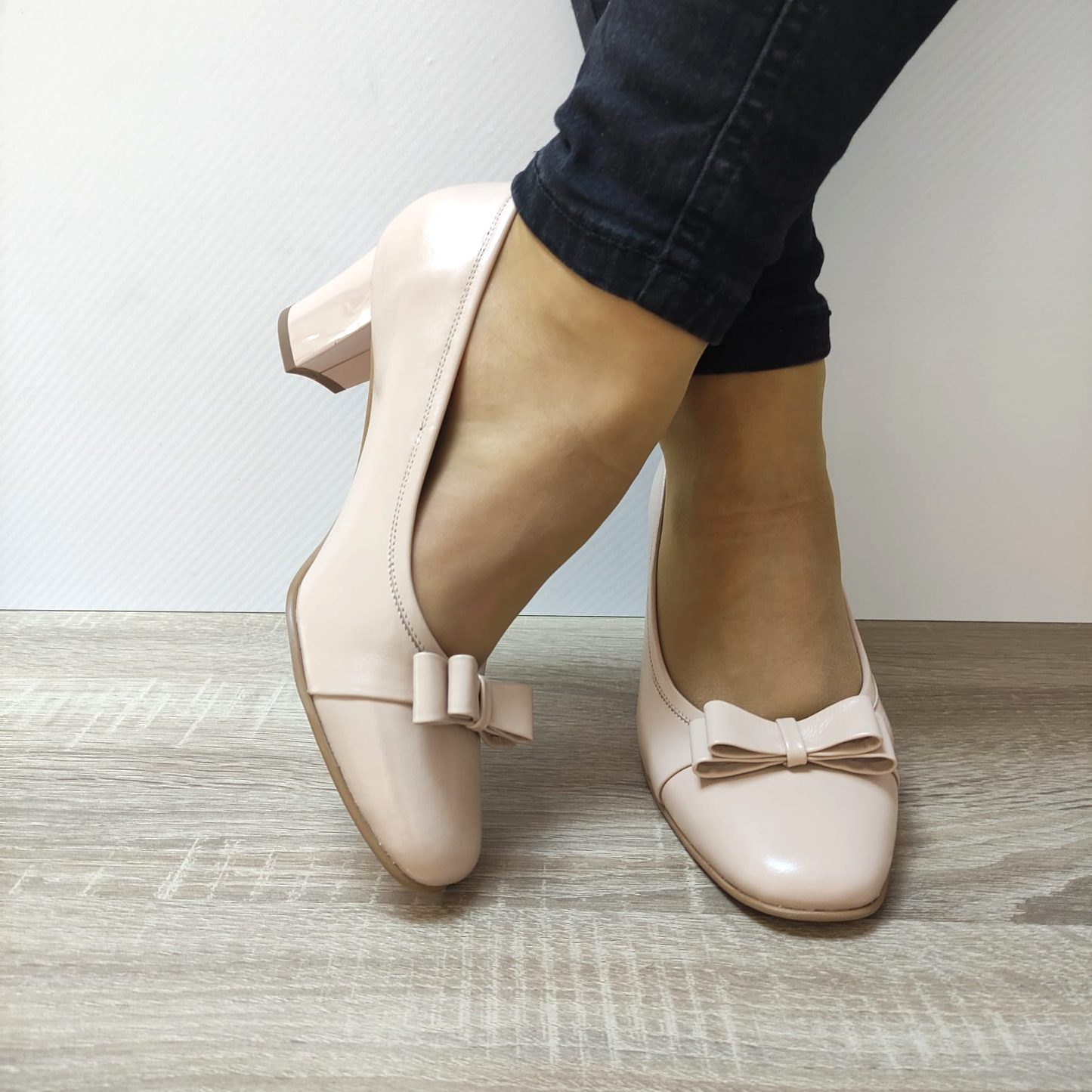 PANTOFI ELEGANTI DAMA ANTONIO 10337 NUDE - imagine 4