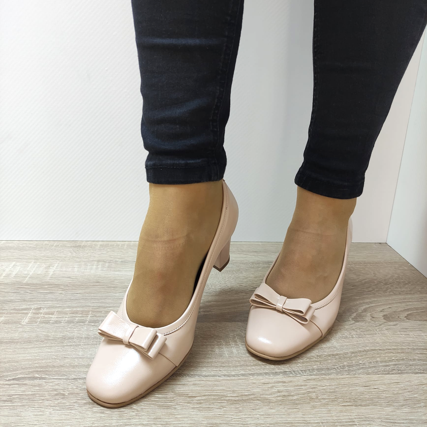 PANTOFI ELEGANTI DAMA ANTONIO 10337 NUDE - imagine 5
