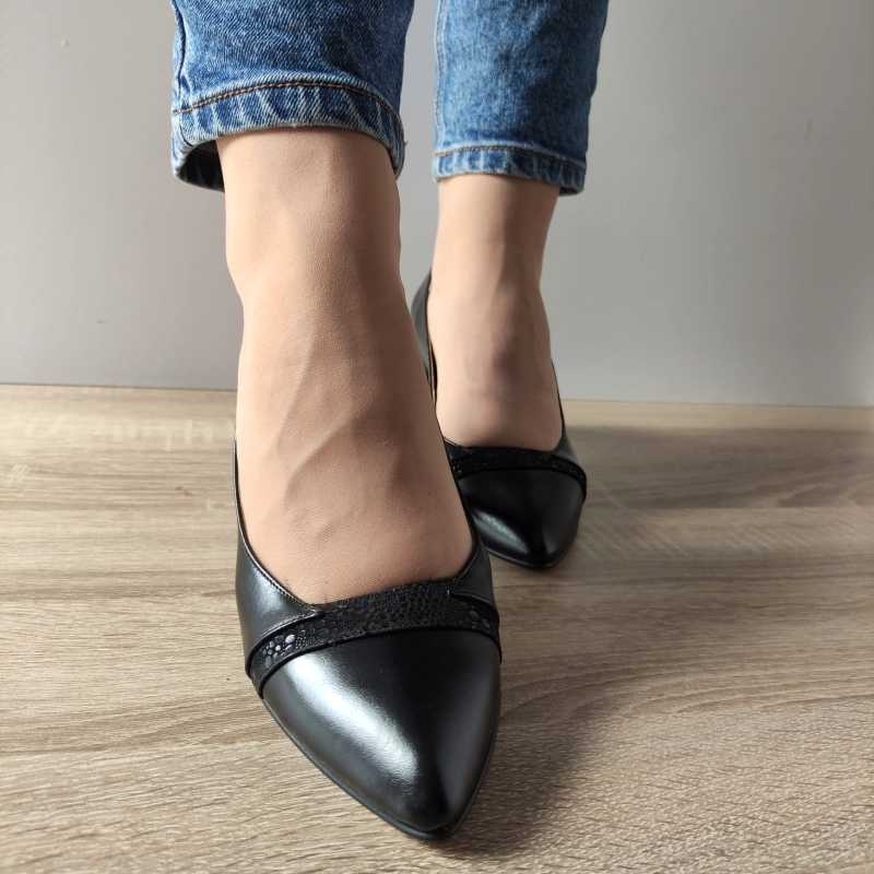 PANTOFI ELEGANTI DAMA ANTONIO 13462 NEGRI - imagine 4