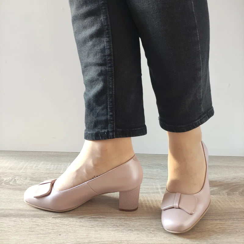 PANTOFI ELEGANTI DAMA ANTONIO 19337 GREJ SIDEF - imagine 3