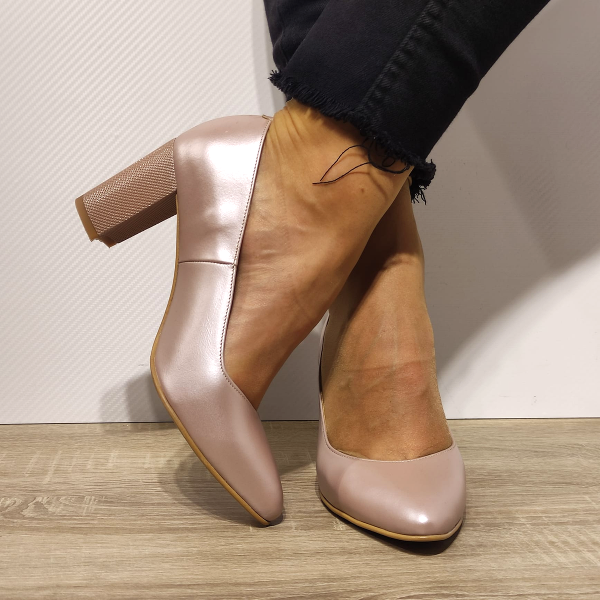 PANTOFI ELEGANTI DAMA ANTONIO 21216 GREJ SIDEF - imagine 5