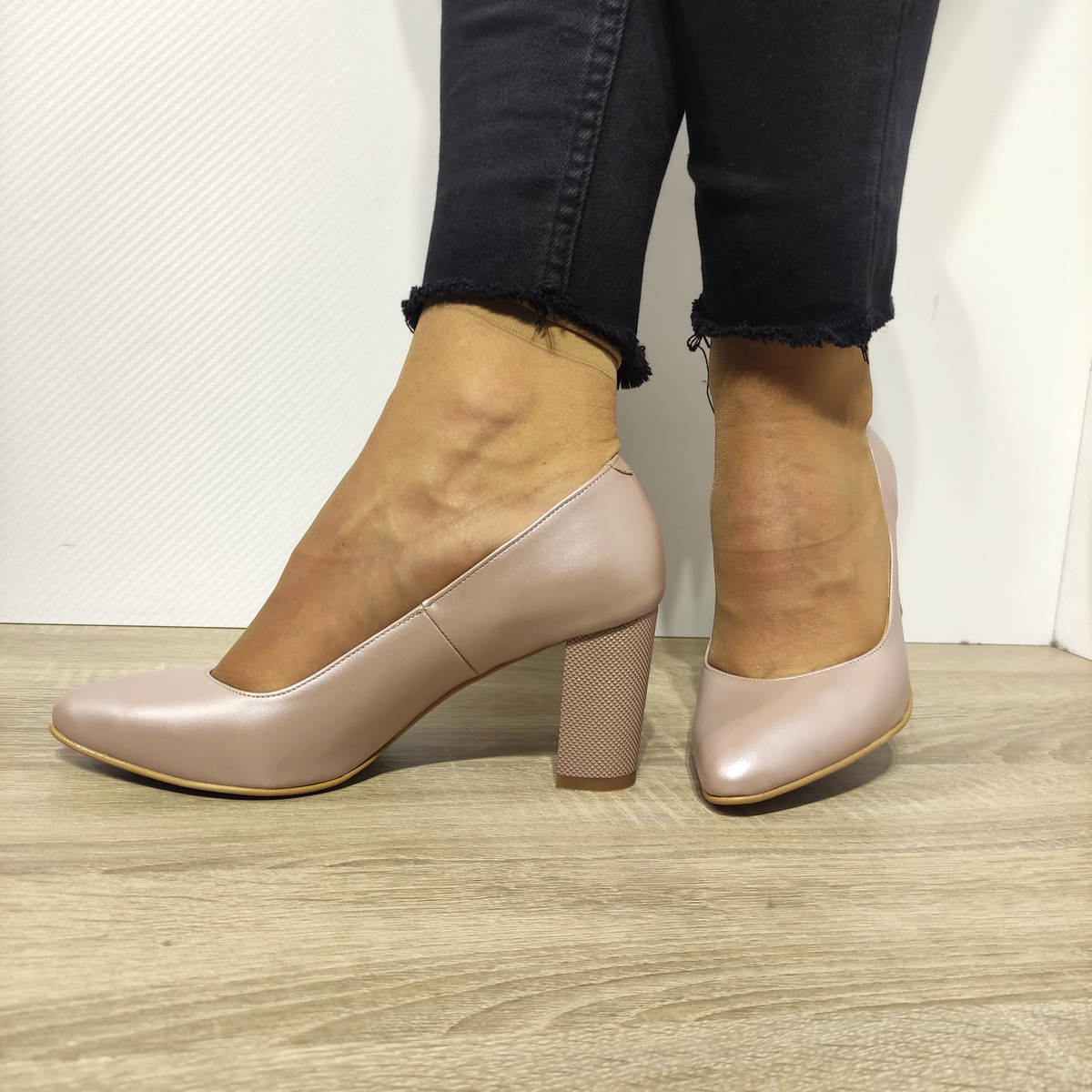 PANTOFI ELEGANTI DAMA ANTONIO 21216 GREJ SIDEF - imagine 4